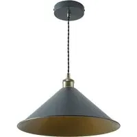 Derby Floor Lamp - Gold, Antique Brass