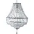 Freya 3 Tier Chandelier Pendant Light - Chrome