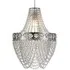 Hayle Tiered Chandelier Pendant Light - Chrome, Acrylic