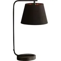 Hendrix Table Lamp - Black, Metal