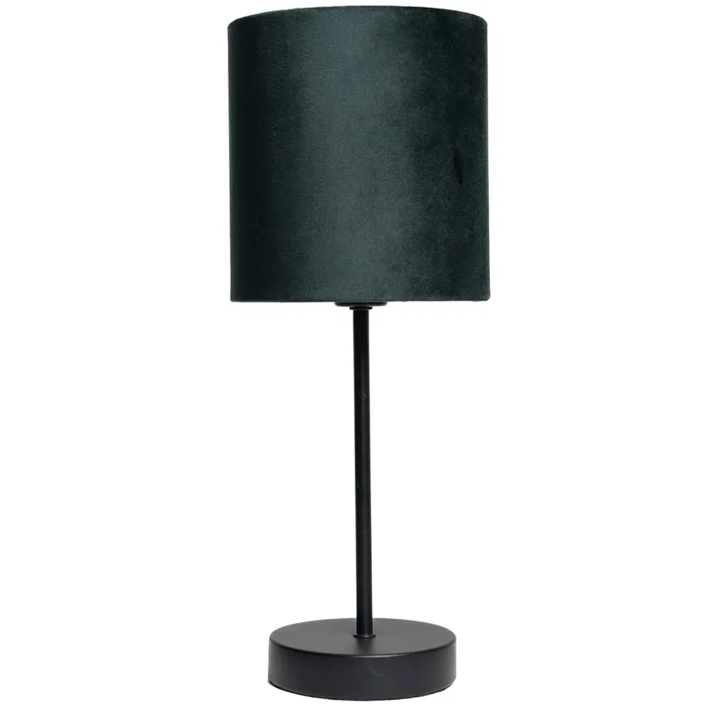 Hove Table Lamp - Black, Velvet image