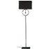 Lizzy Floor Lamp with Crystal Detail - Silver, Chrome