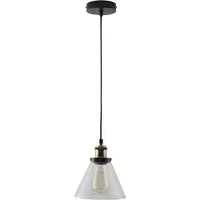 Lucy Glass Pendant Light - Clear