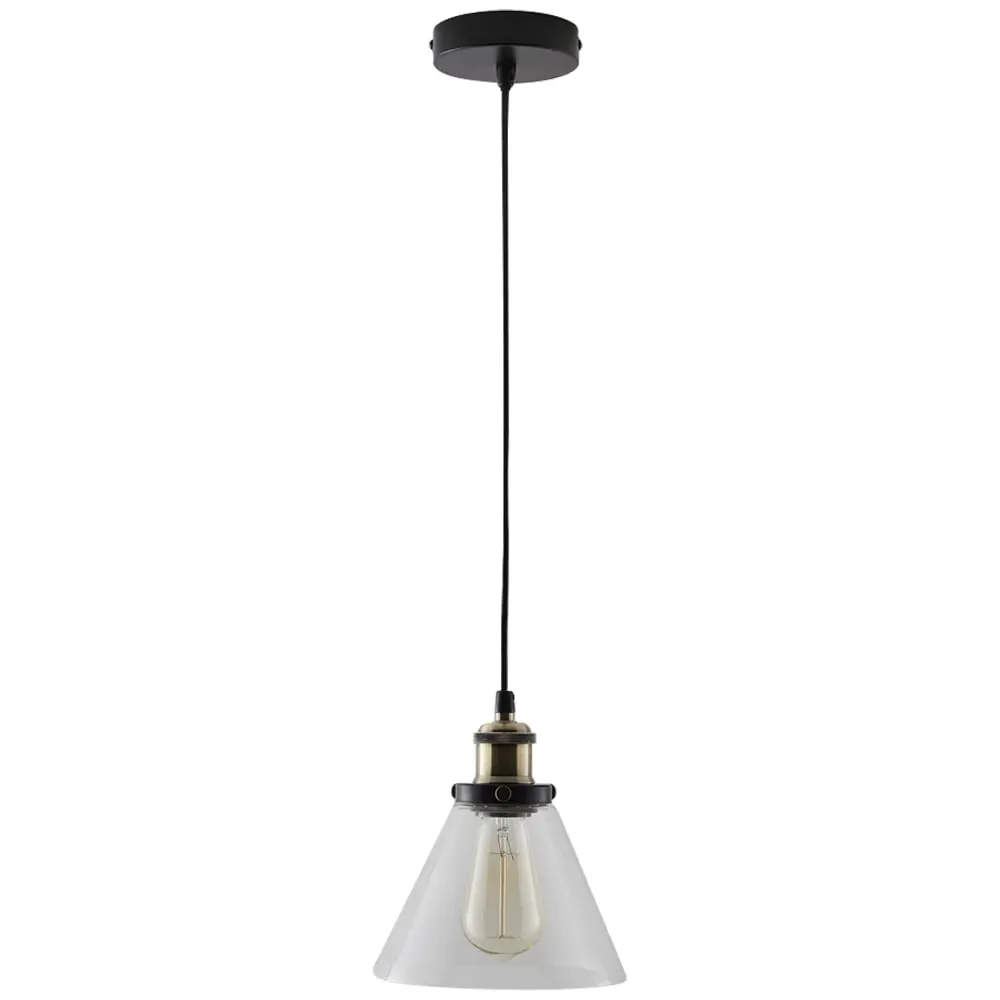 Lucy Glass Pendant Light - Clear image