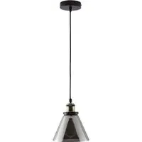Lucy Glass Pendant Light - Grey