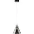 Lucy Glass Pendant Light - Grey