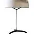 Luna Drum Shade LED Table Lamp - Black, Metal