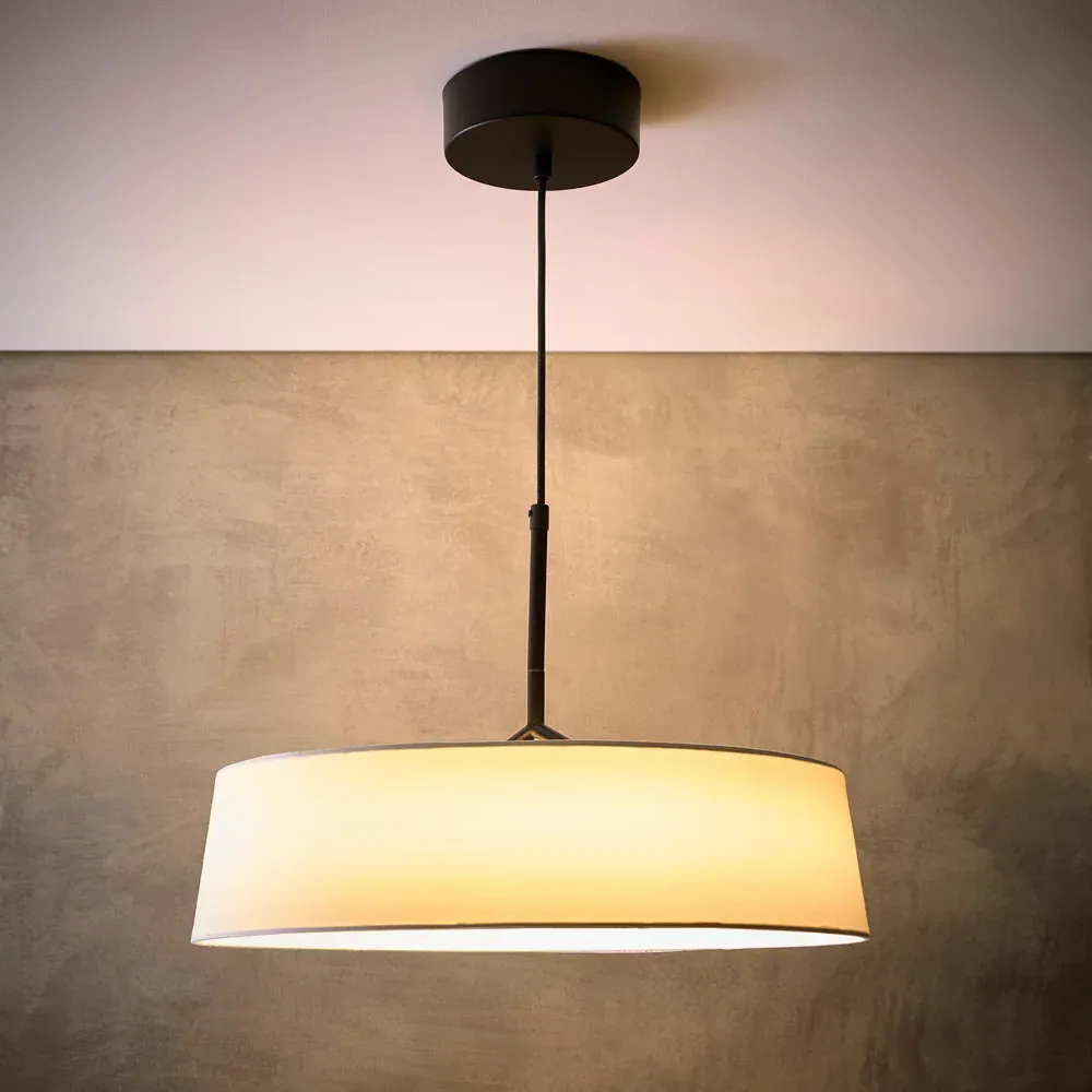 Luna LED Ceiling Light - Black, Metal