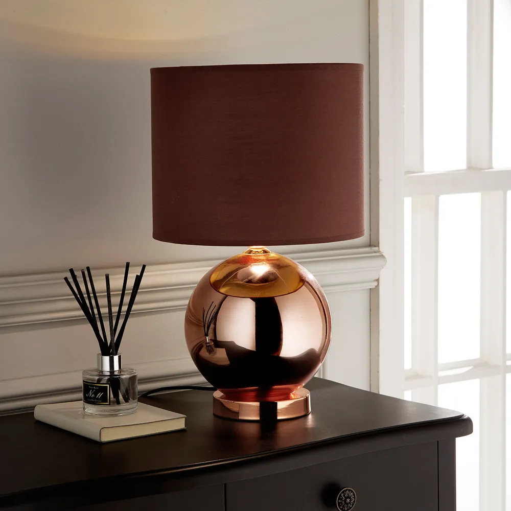 Ostend Table Lamp - Copper, Metal