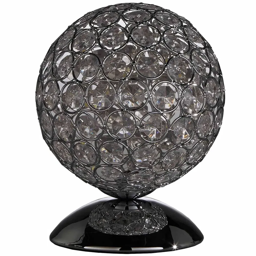 Perivale Touch Table Lamp with LED - Chrome, Acrylic image