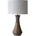 Tanga Cylinder Table Lamp - Gold, Ceramic
