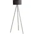 Tripod Floor Lamp with Inline Switch - Black, Cotton