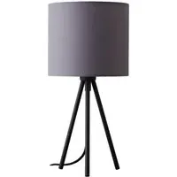 Tripod Table Lamp - Black, Metal