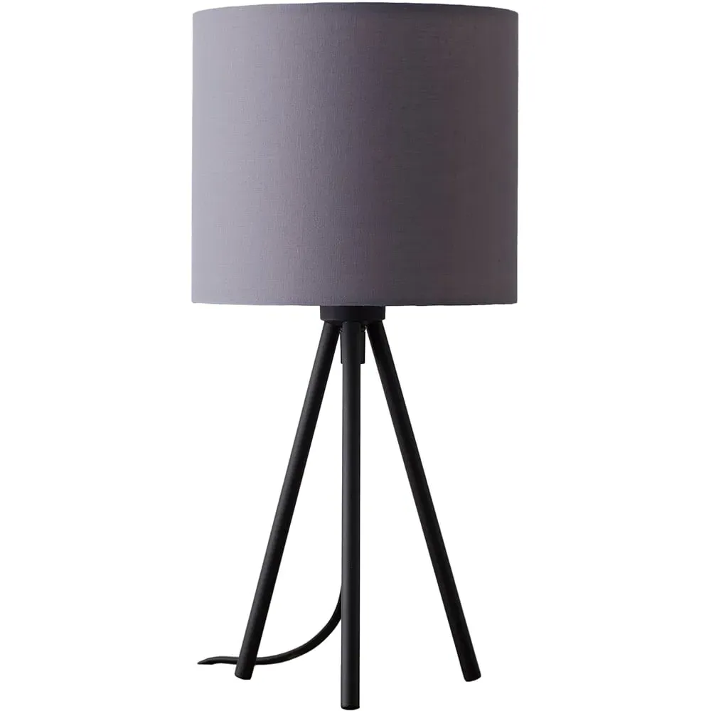 Tripod Table Lamp - Black, Metal image