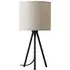 Tripod Table Lamp - Cream, Cotton