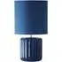 Zoe Table Lamp - Blue, Ceramic