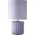Zoe Table Lamp - Purple, Ceramic