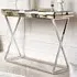 CARME Console Table - Gold, Mirrored