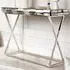 CARME Console Table - Grey, Silver