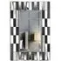 CARME Home 3D Rectangular Wall Mirror - Grey
