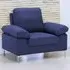 Fabric Armchair - Blue