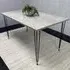 Rectangular Dining Table - Light Stone Grey