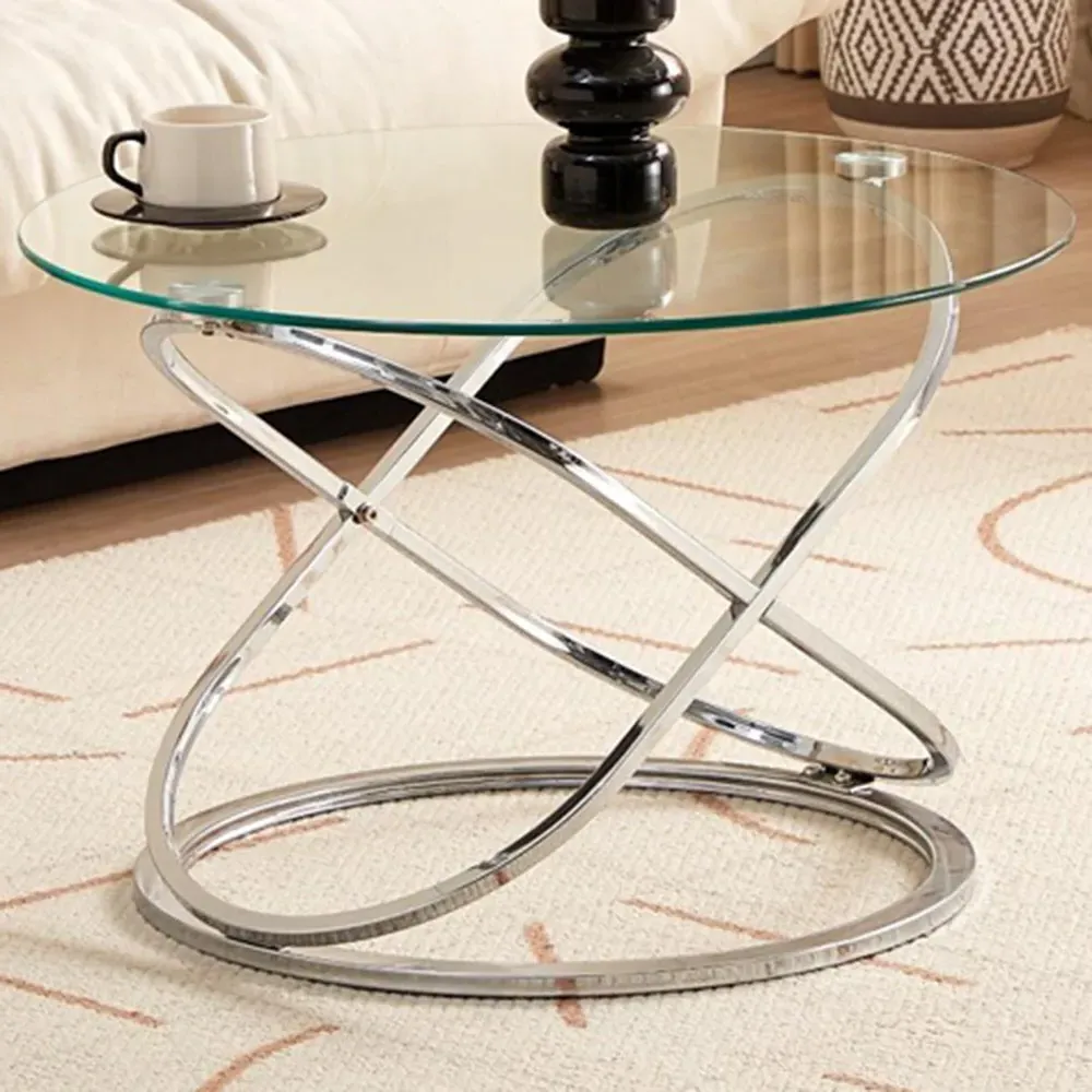 Round Coffee Table - Chrome image