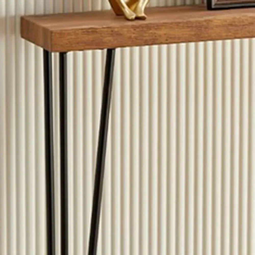 Veneer Top Side Console Table - Multi
