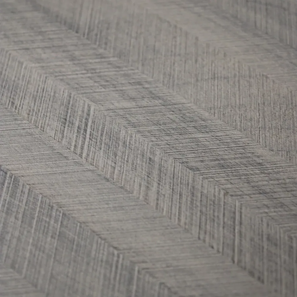 Wooden Office Desk with Cable Management - Grey