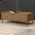 2 Drawer Coffee Table - Brown, Oak