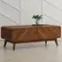 LV44 2 Door Coffee Table - Columbian Walnut