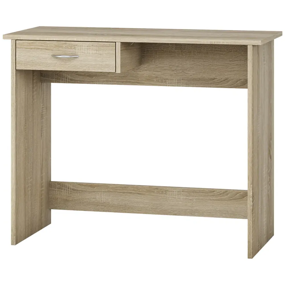 Nano Single Drawer Computer Desk - Sonoma Oak