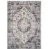 Distressed Medallion Washable Rug - Beige Blue