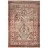 Distressed Rug Washable - Terracotta