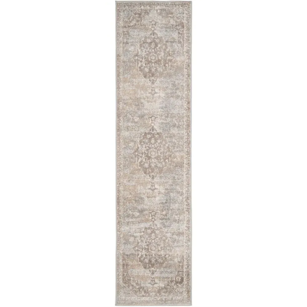 Medallion Runner Rug 240 x 60cm - Polypropylene