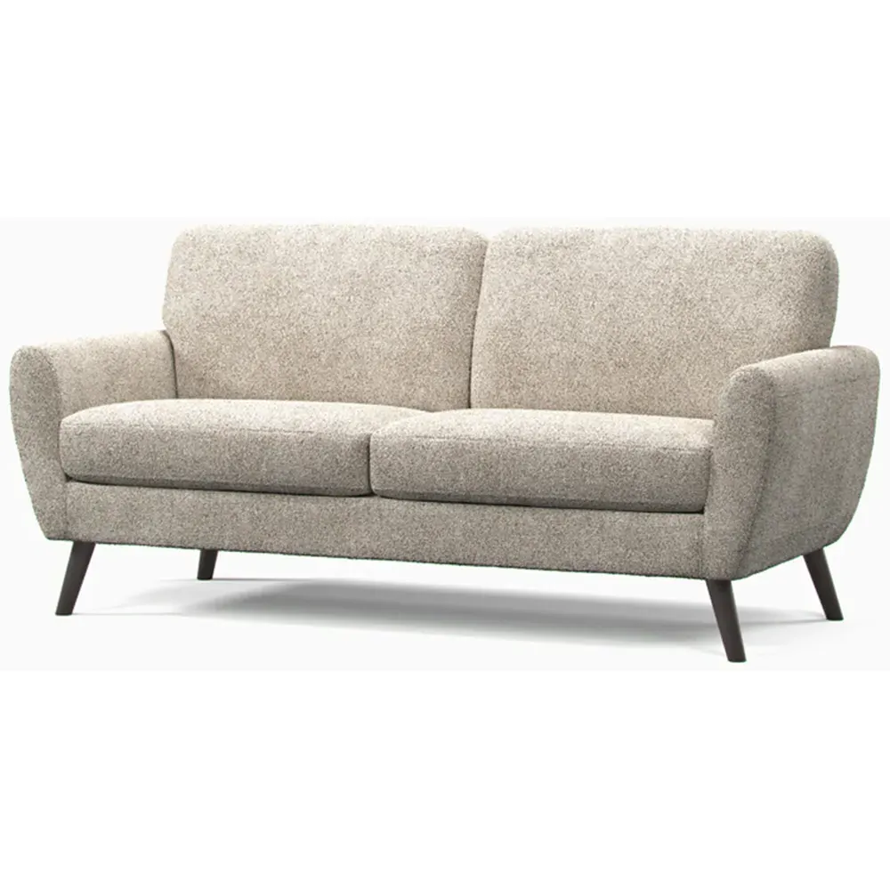3-Seater Sofa - Cream, Boucle