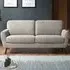 3-Seater Sofa - Cream, Boucle