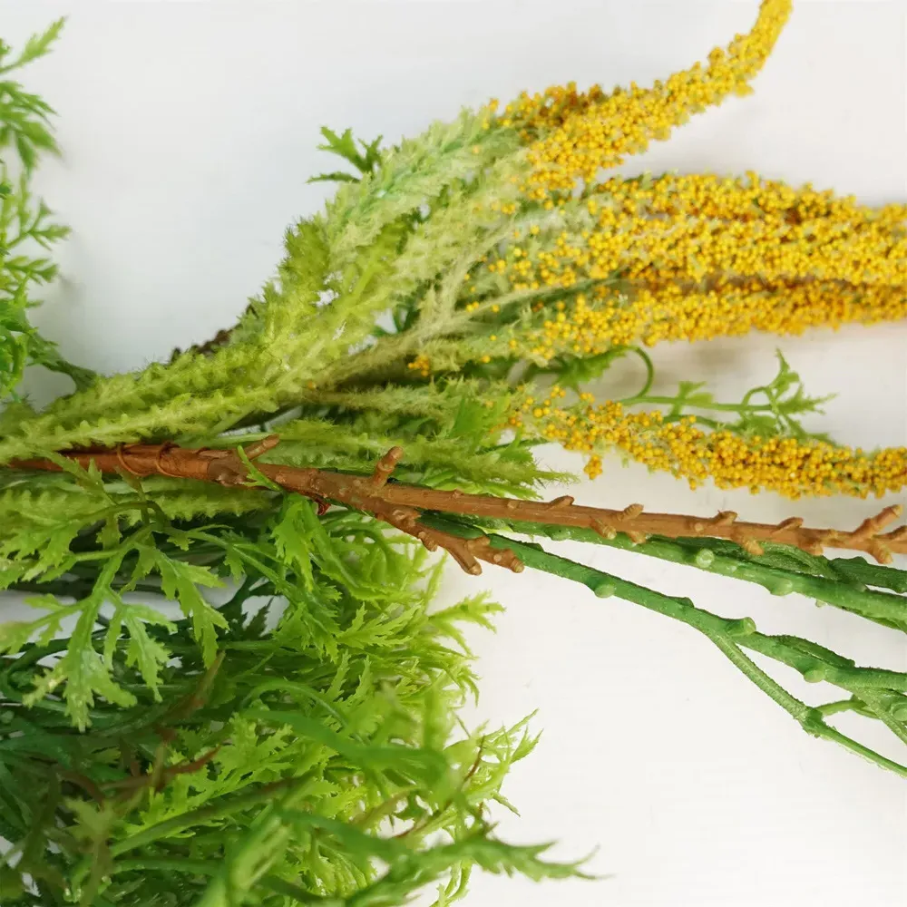 Amaranthus Hanging Artificial Garland 180cm - Yellow