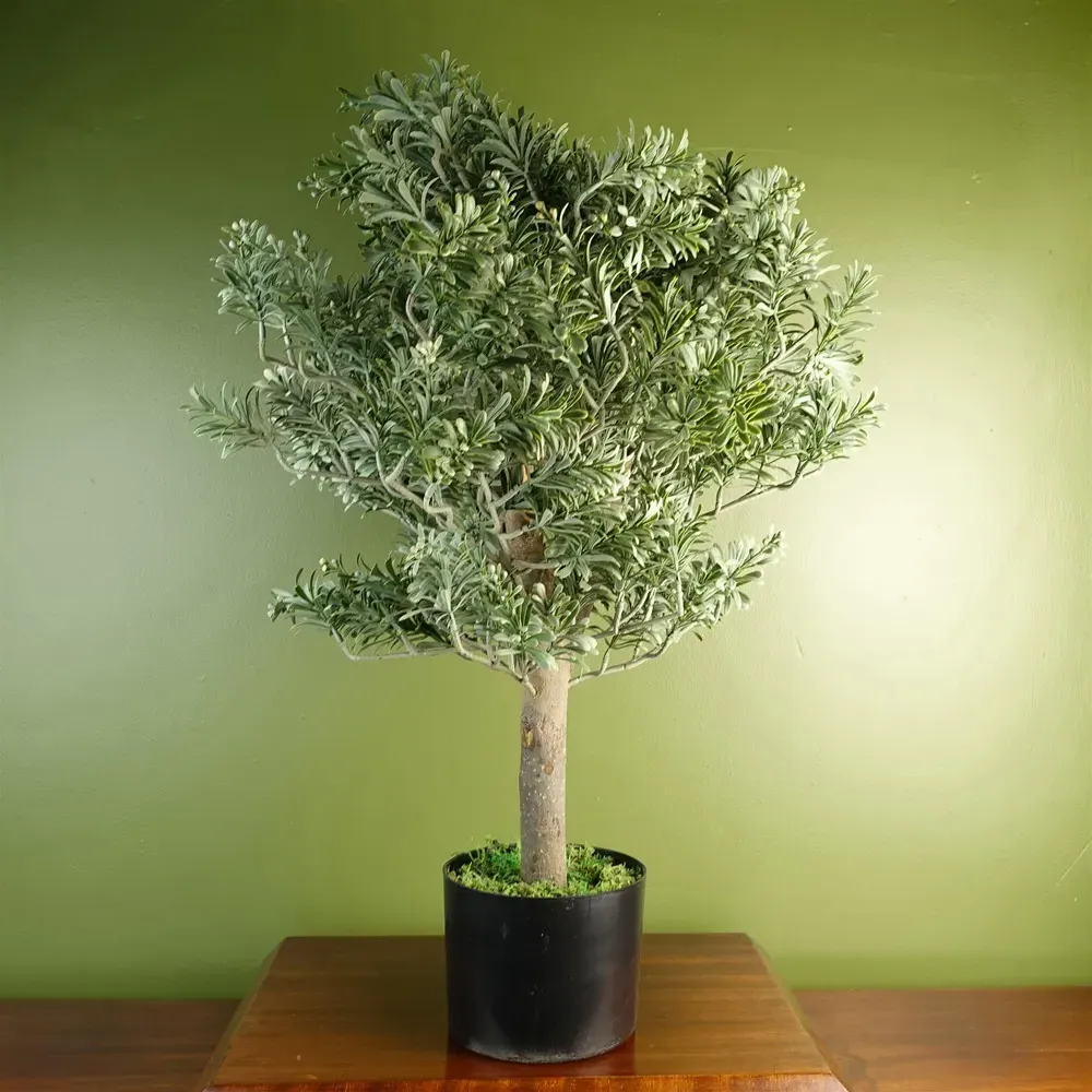 Artemisa Artificial Evergreen Shrub Plant - Green