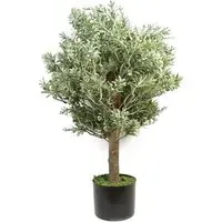 Artemisa Artificial Evergreen Shrub Plant - Green