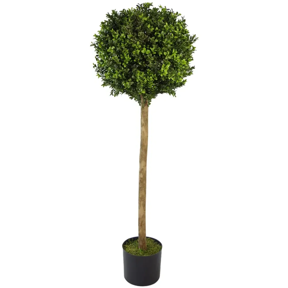 Artificial Boxwood Buxus Topiary Tree 120cm - Green image