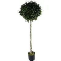 Artificial Buxus Ball Topiary Tree 140cm - Green