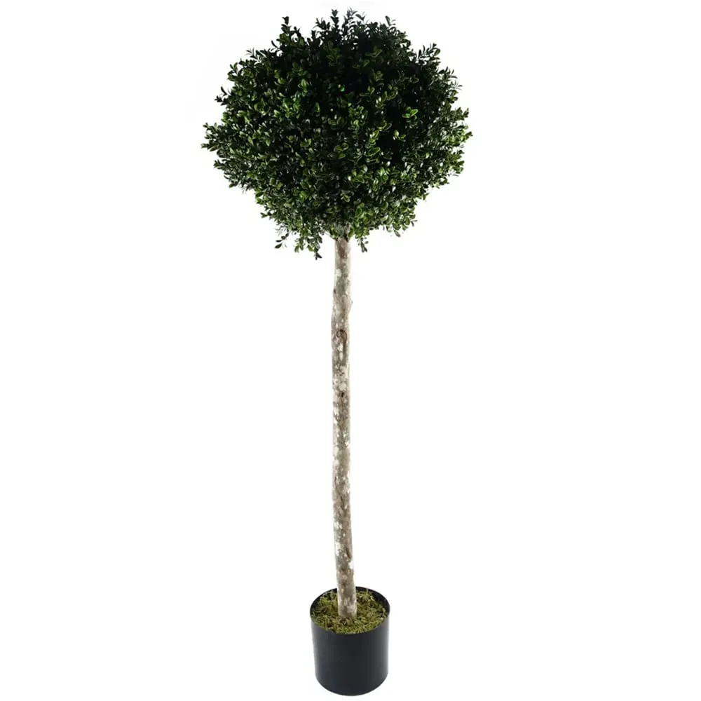 Artificial Buxus Ball Topiary Tree 140cm - Green