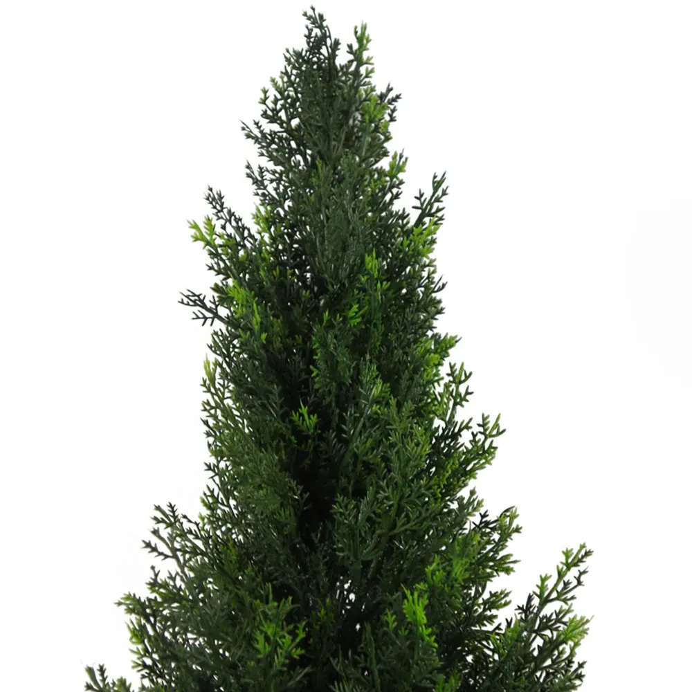 Artificial Cedar Cypress Topiary Tree 120cm - Green