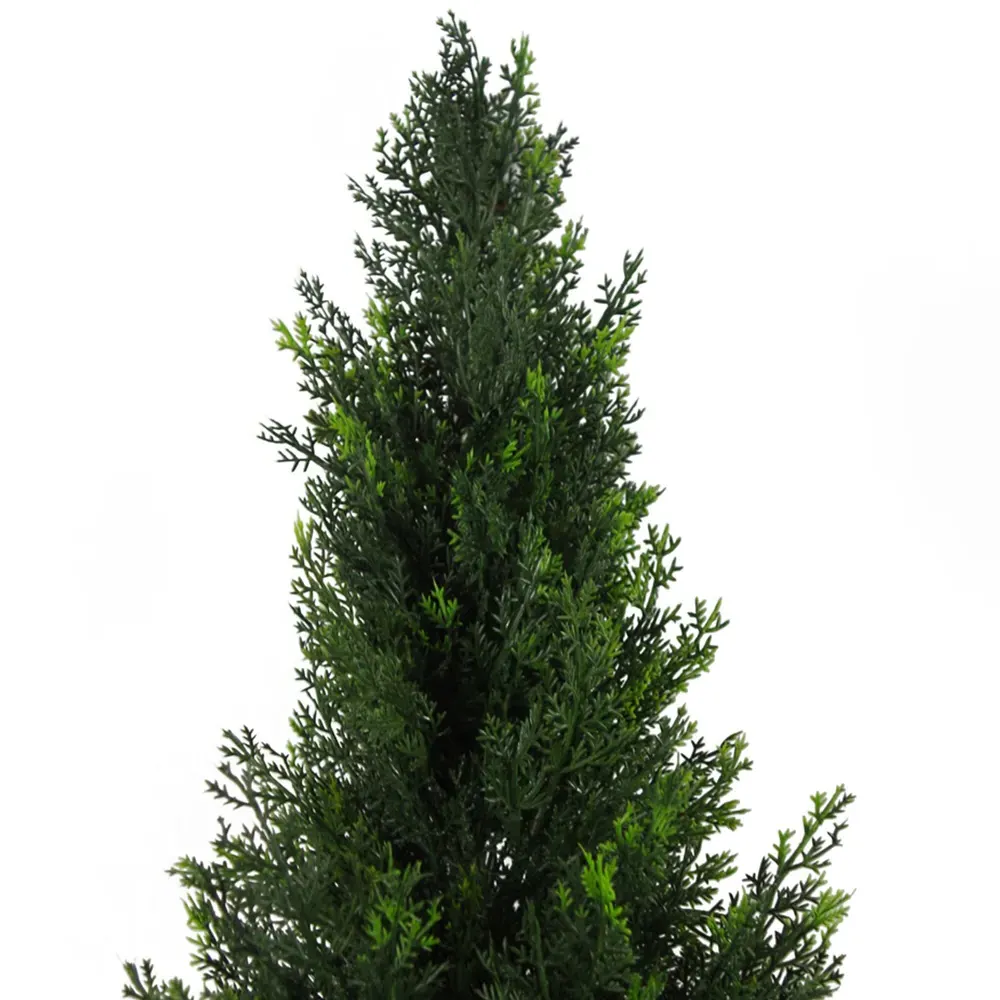 Artificial Cedar Cypress Topiary Tree 120cm - Green