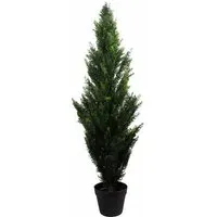 Artificial Cedar Topiary Tree 120cm - Green