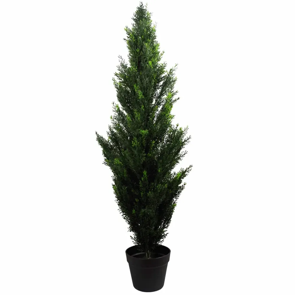 Artificial Cedar Topiary Tree 120cm - Green