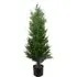 Artificial Cypress Cedar Topiary Tree 120cm 2 Pack - Green