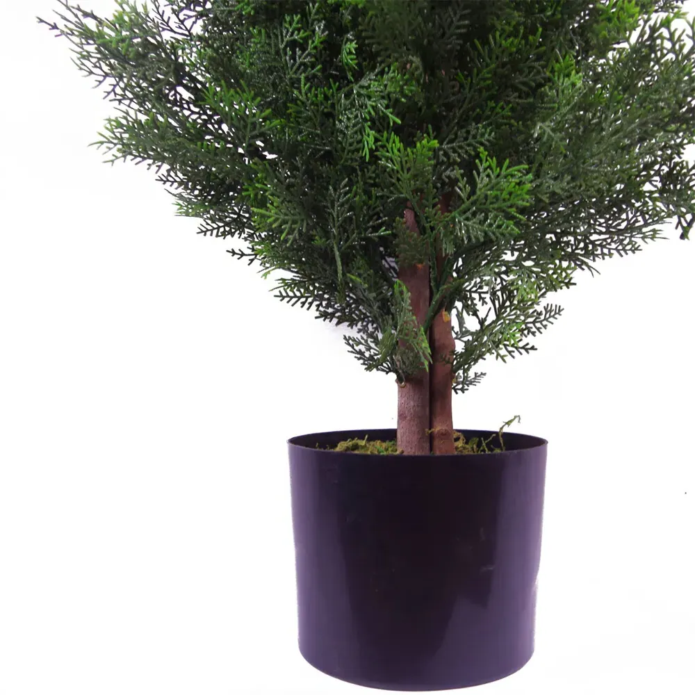 Artificial Cypress Cedar Topiary Tree 120cm - Green