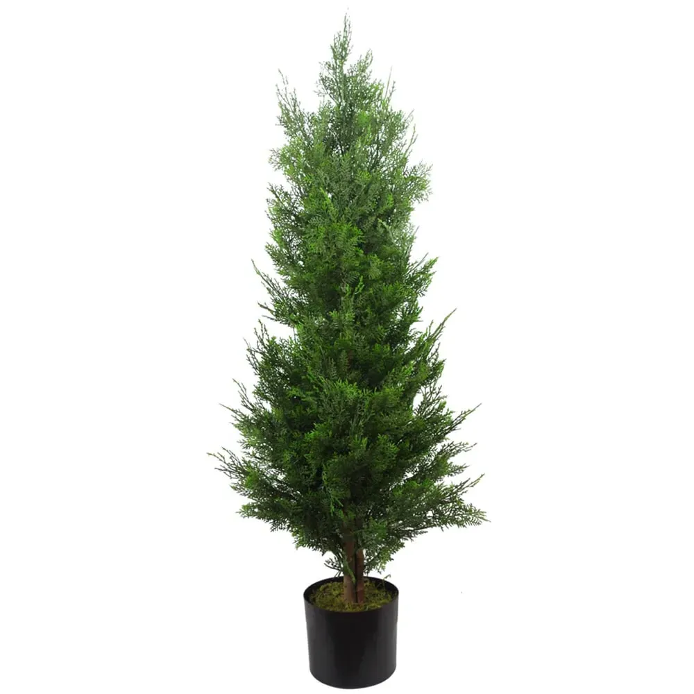 Artificial Cypress Topiary Tree 120cm - Green image